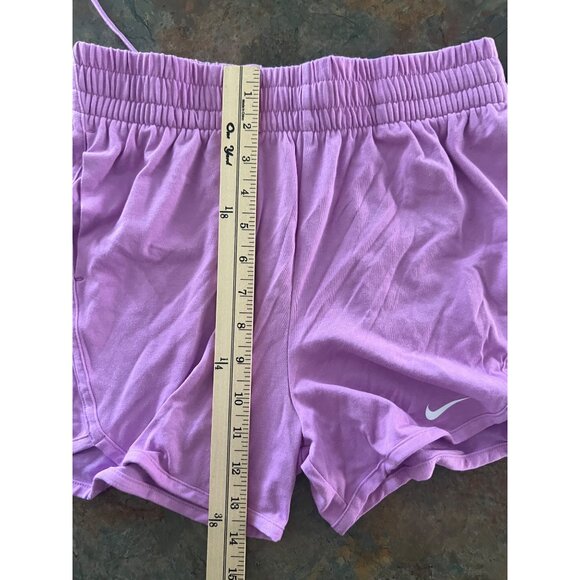 Nike Kids Training Shorts Loose‎ Fit L Lavender - Picture 4 of 8